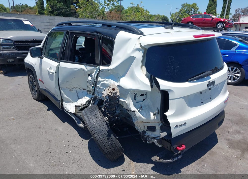 2016 JEEP RENEGADE TRAILHAWK VIN: ZACCJBCT5GPD58890