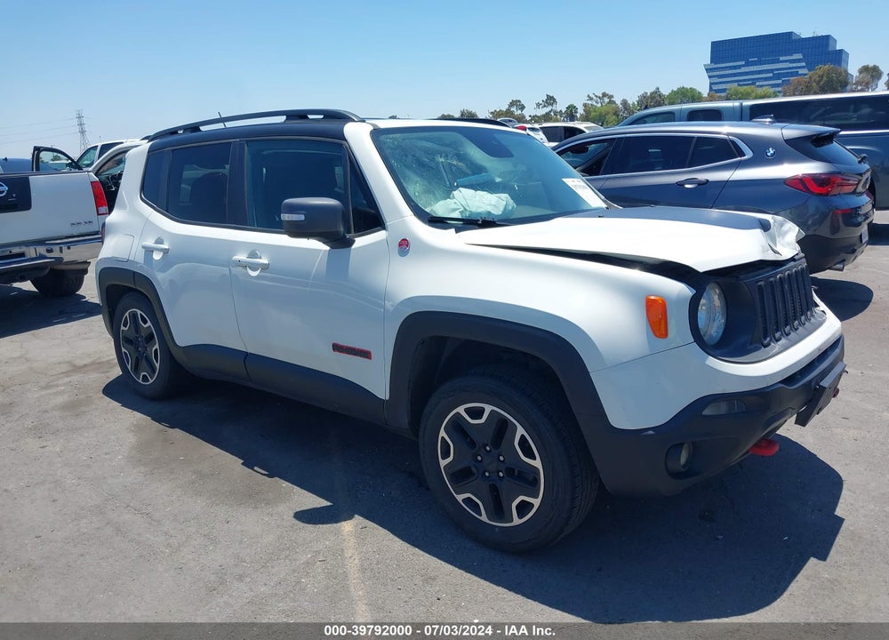2016 JEEP RENEGADE TRAILHAWK VIN: ZACCJBCT5GPD58890
