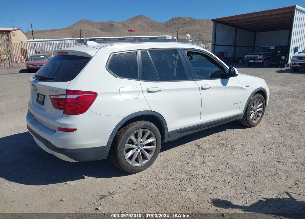 2016 BMW X3 XDRIVE28I VIN: 5UXWX9C59G0D88813