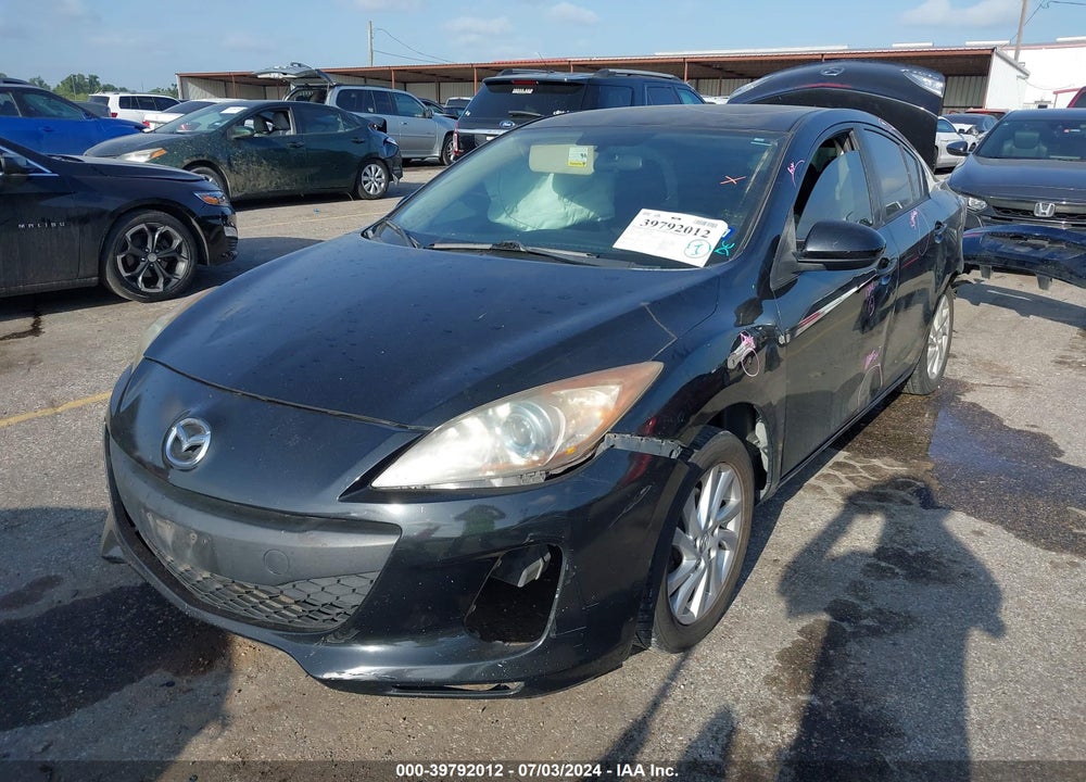2012 MAZDA 3 I TOURING VIN: JM1BL1V71C1630801