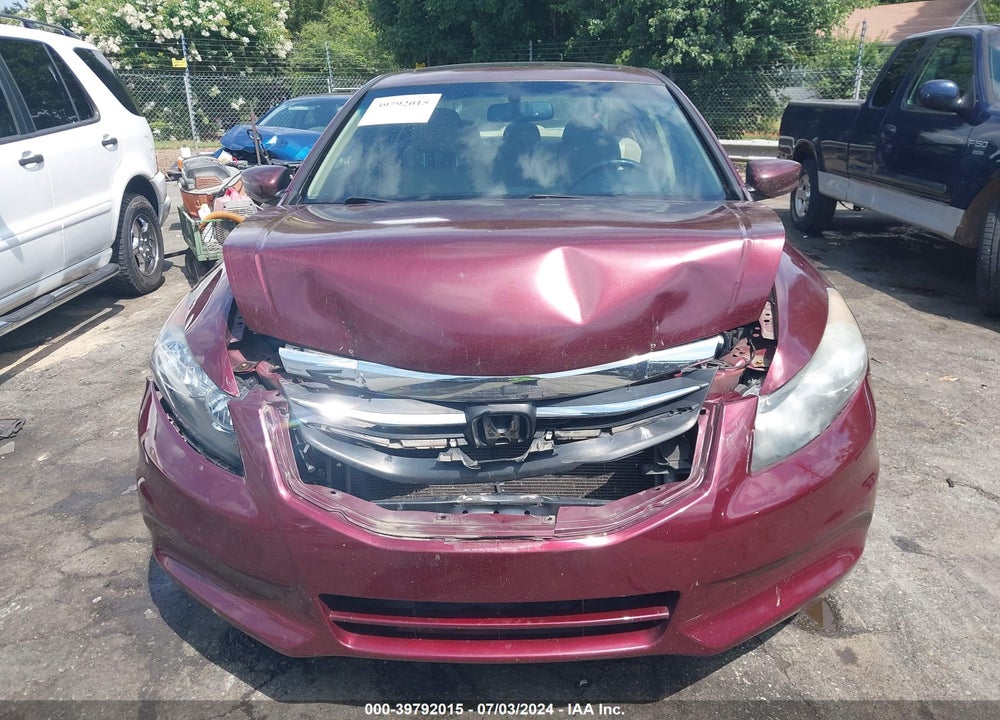 2012 HONDA ACCORD 2.4 EX-L VIN: 1HGCP2F88CA100364