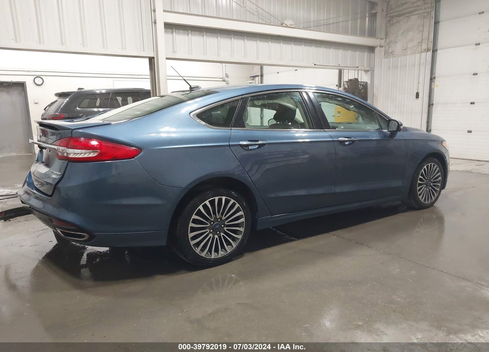 2018 FORD FUSION TITANIUM VIN: 3FA6P0D94JR226323