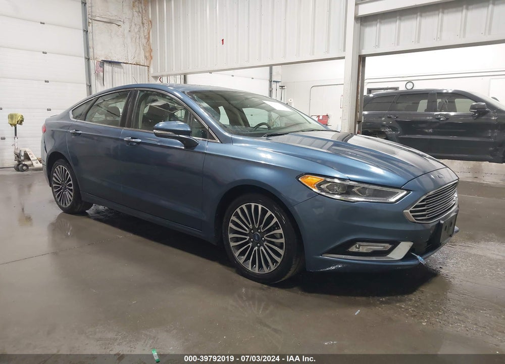 2018 FORD FUSION TITANIUM VIN: 3FA6P0D94JR226323