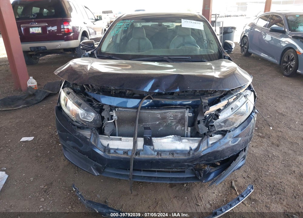2018 HONDA CIVIC EX VIN: 19XFC2F74JE031391