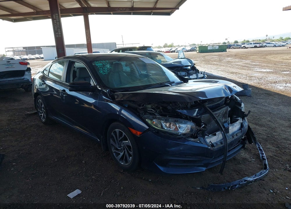 2018 HONDA CIVIC EX VIN: 19XFC2F74JE031391