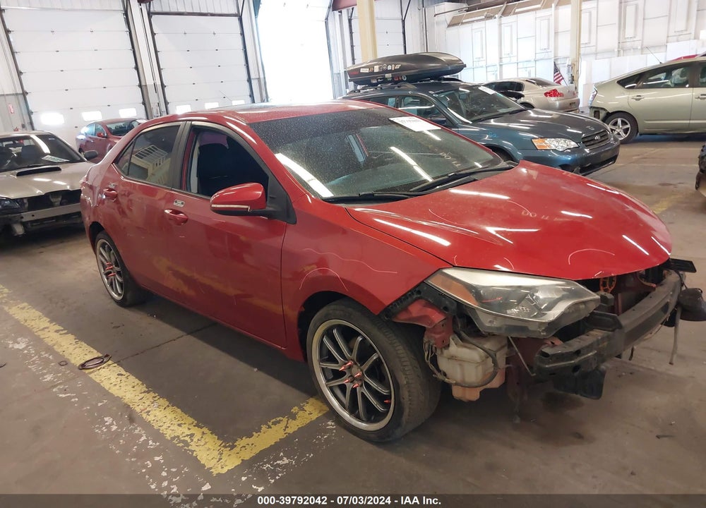 2014 TOYOTA COROLLA LE PLUS VIN: 5YFBURHE9EP153264