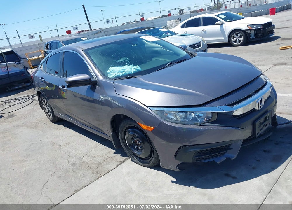 2018 HONDA CIVIC EX VIN: 2HGFC2F76JH588258