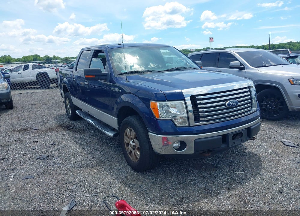 2011 FORD F-150 XLT VIN: 1FTFW1EF9BFD22681
