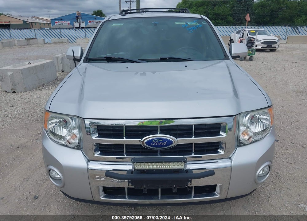 2011 FORD ESCAPE LIMITED VIN: 1FMCU9EG8BKC22168