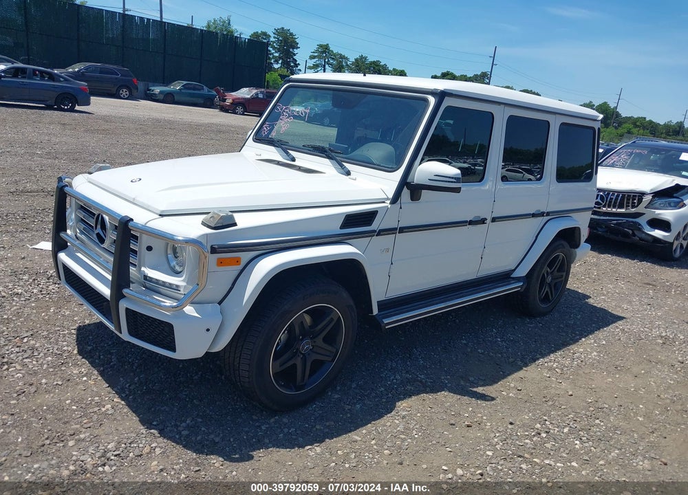 2016 MERCEDES-BENZ G 550 4MATIC VIN: WDCYC3KF5GX255221