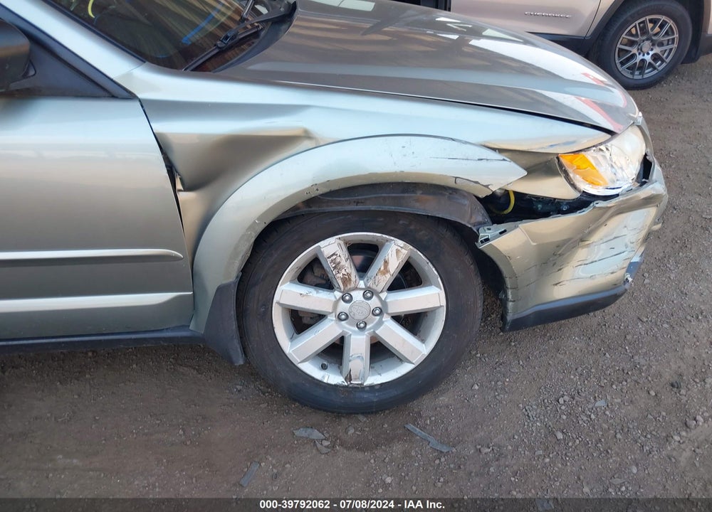 2009 SUBARU OUTBACK 2.5I VIN: 4S4BP61C497315335