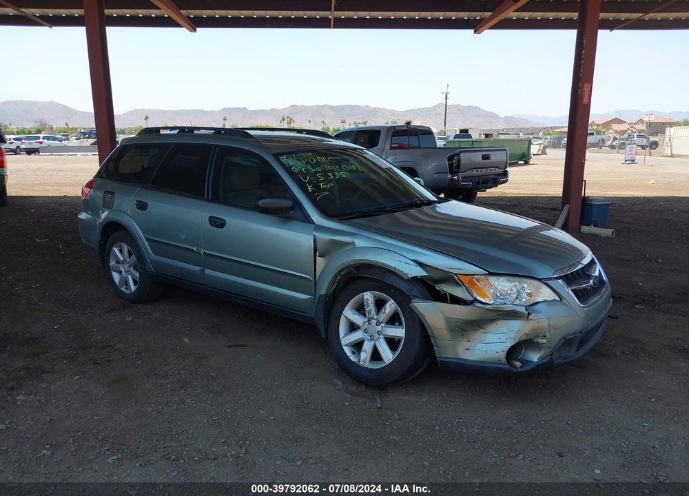 2009 SUBARU OUTBACK 2.5I VIN: 4S4BP61C497315335