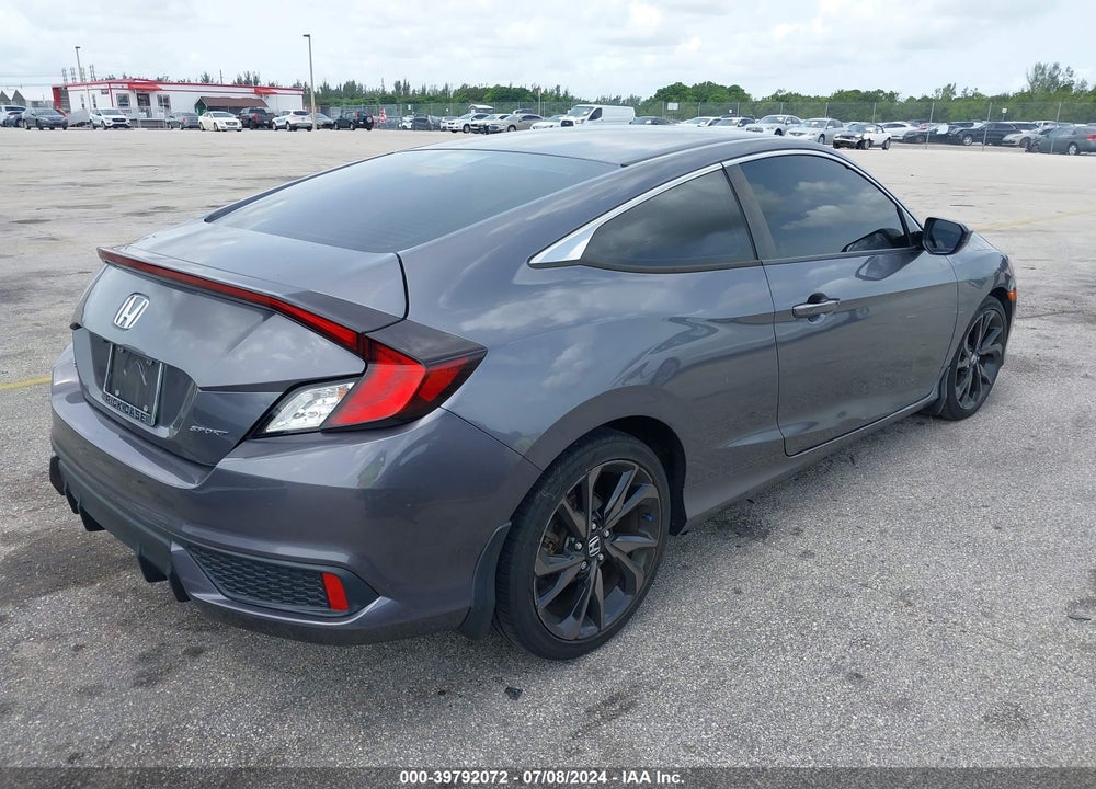 2020 HONDA CIVIC SPORT VIN: 2HGFC4B89LH302433