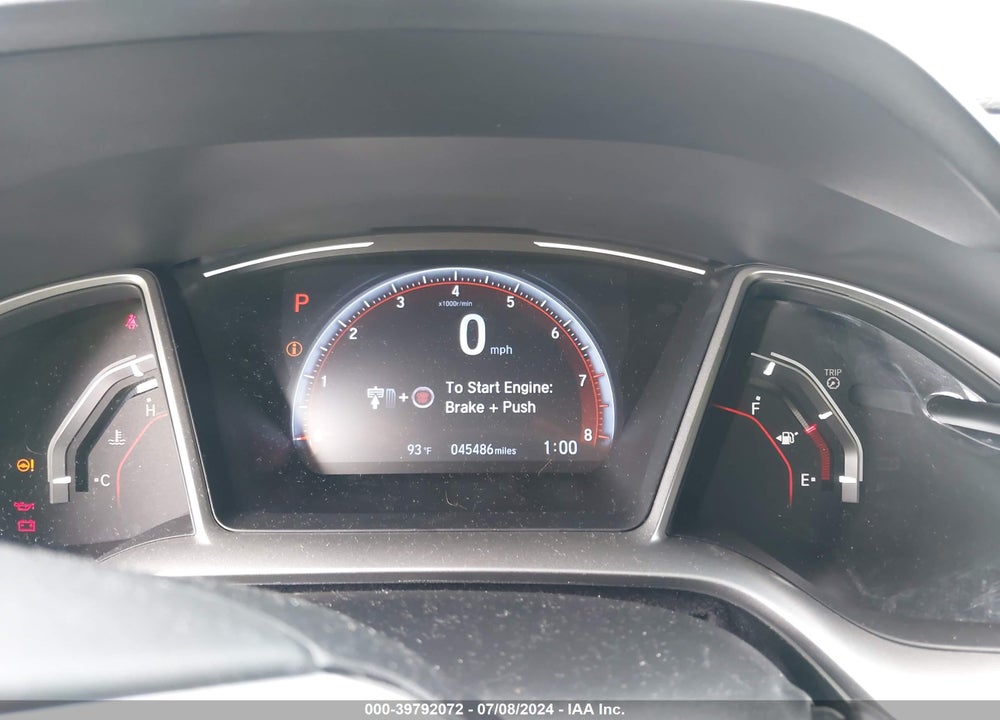 2020 HONDA CIVIC SPORT VIN: 2HGFC4B89LH302433