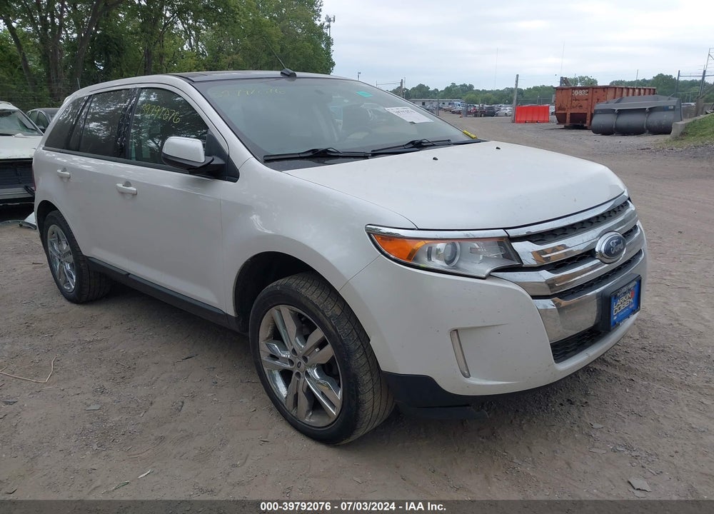 2012 FORD EDGE SEL VIN: 2FMDK4JC8CBA49120