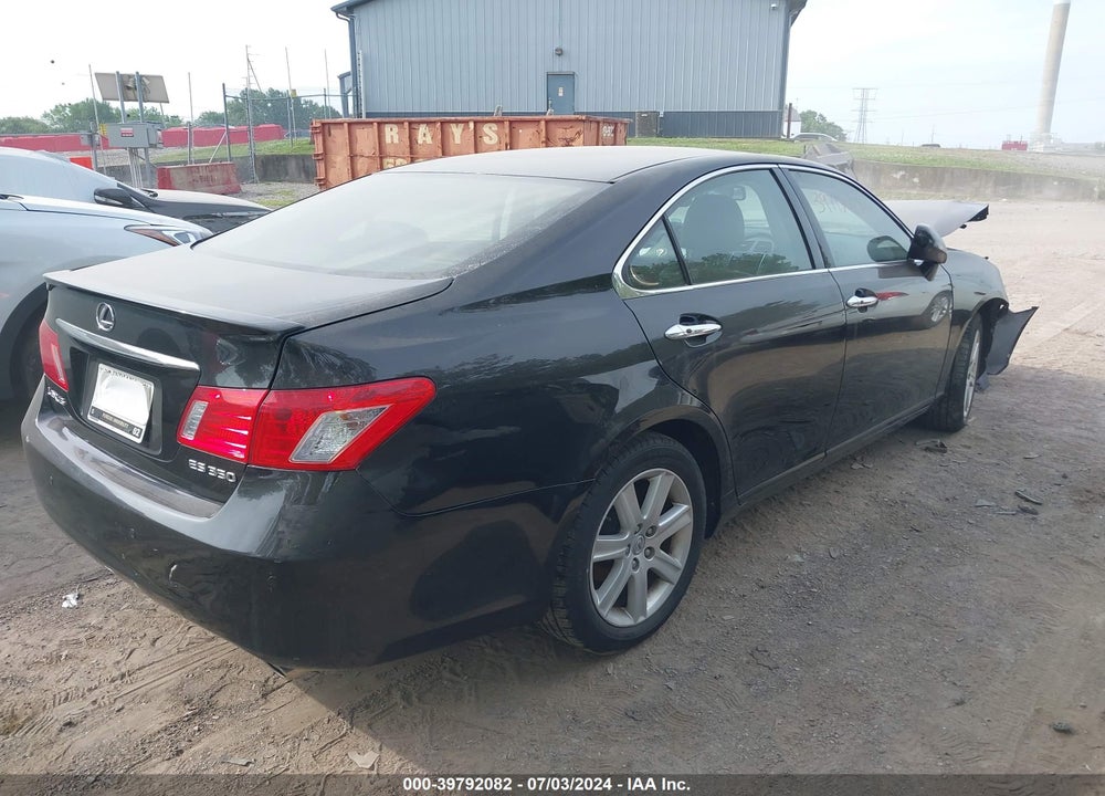 2007 LEXUS ES 350 VIN: JTHBJ46G272077760