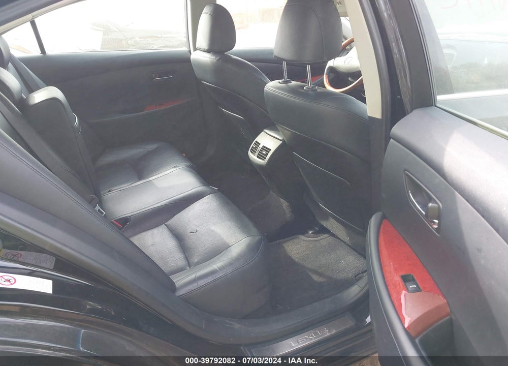 2007 LEXUS ES 350 VIN: JTHBJ46G272077760