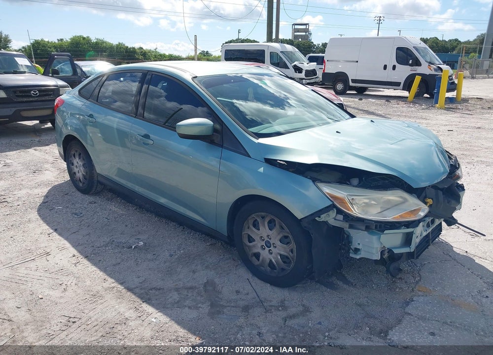 2012 FORD FOCUS SE VIN: 1FAHP3F23CL327915