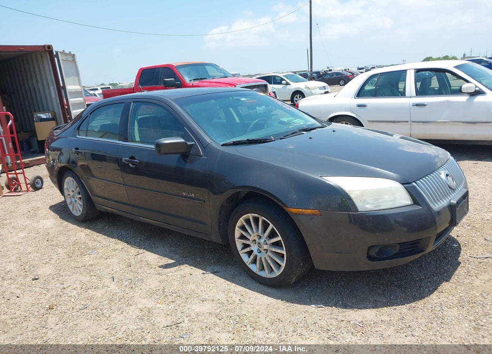 2007 MERCURY MILAN V6 PREMIER VIN: 3MEHM08177R626190