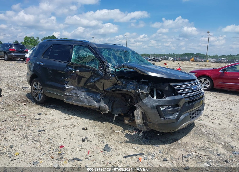 2017 FORD EXPLORER LIMITED VIN: 1FM5K7F88HGC06557