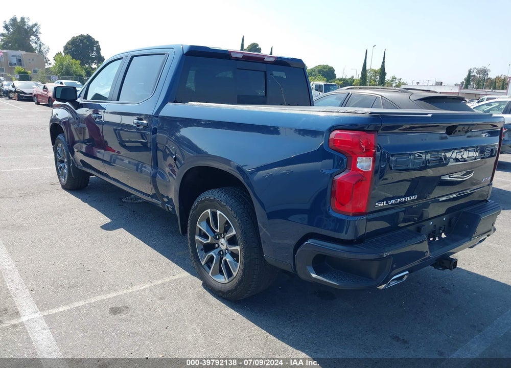 2022 CHEVROLET SILVERADO 1500 4WD SHORT BED RST VIN: 3GCUDEET6NG688899