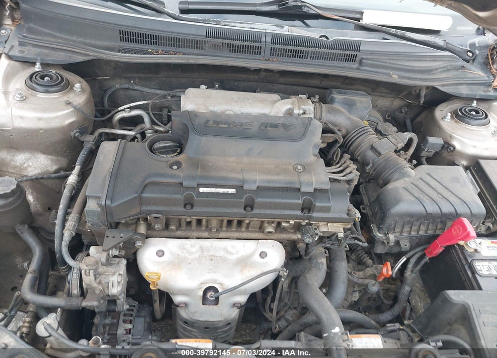 2008 KIA SPECTRA EX VIN: KNAFE121585551429