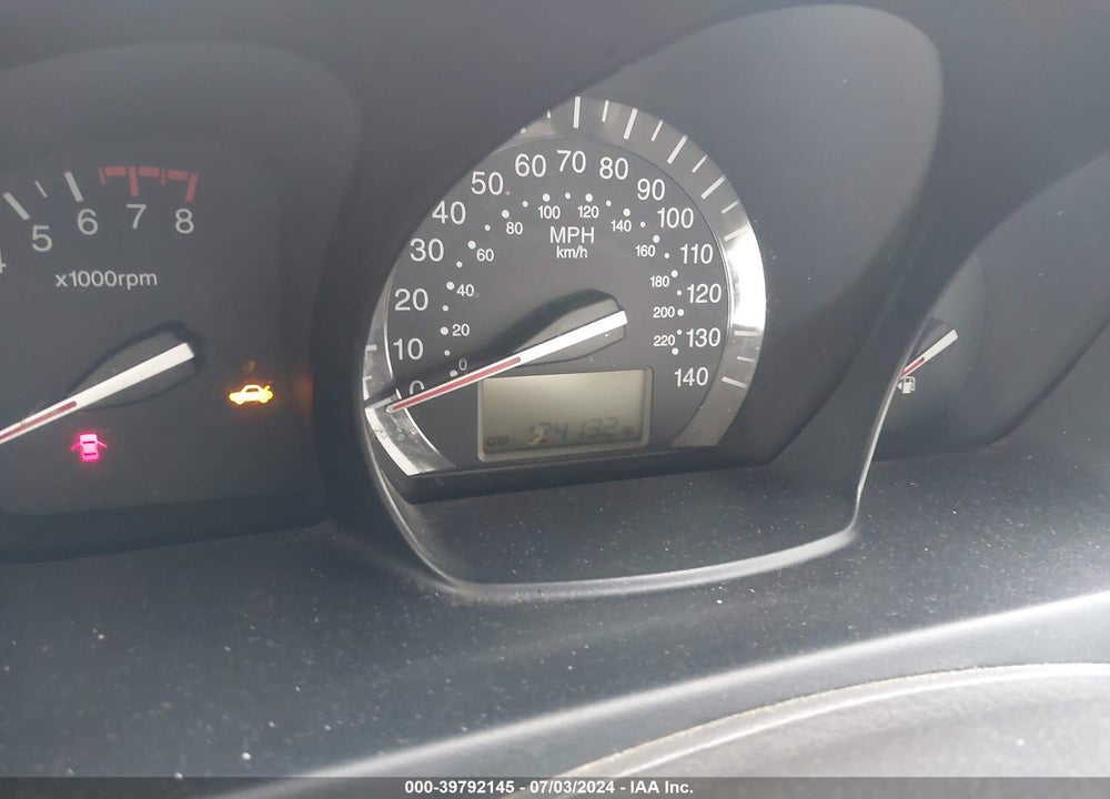 2008 KIA SPECTRA EX VIN: KNAFE121585551429