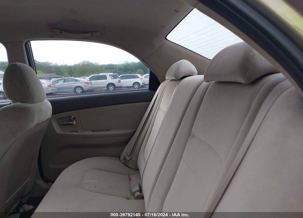 2008 KIA SPECTRA EX VIN: KNAFE121585551429