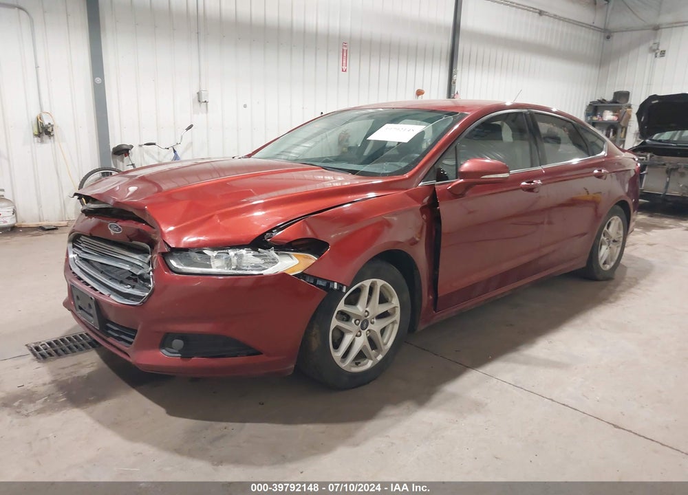 2014 FORD FUSION SE VIN: 3FA6P0H7XER136138