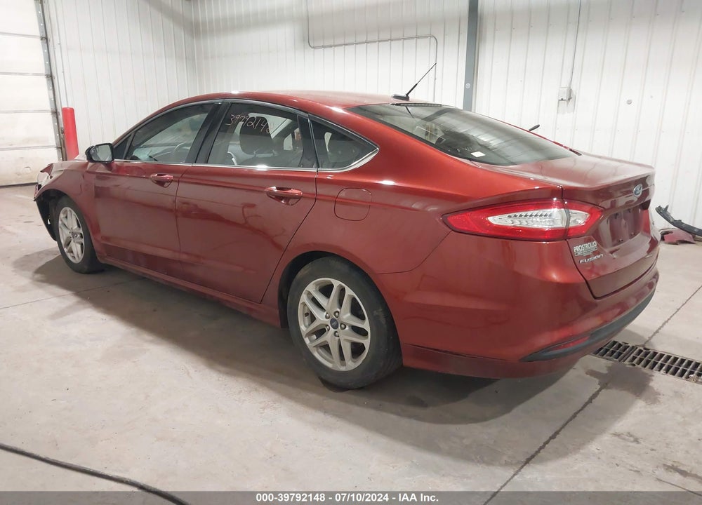2014 FORD FUSION SE VIN: 3FA6P0H7XER136138
