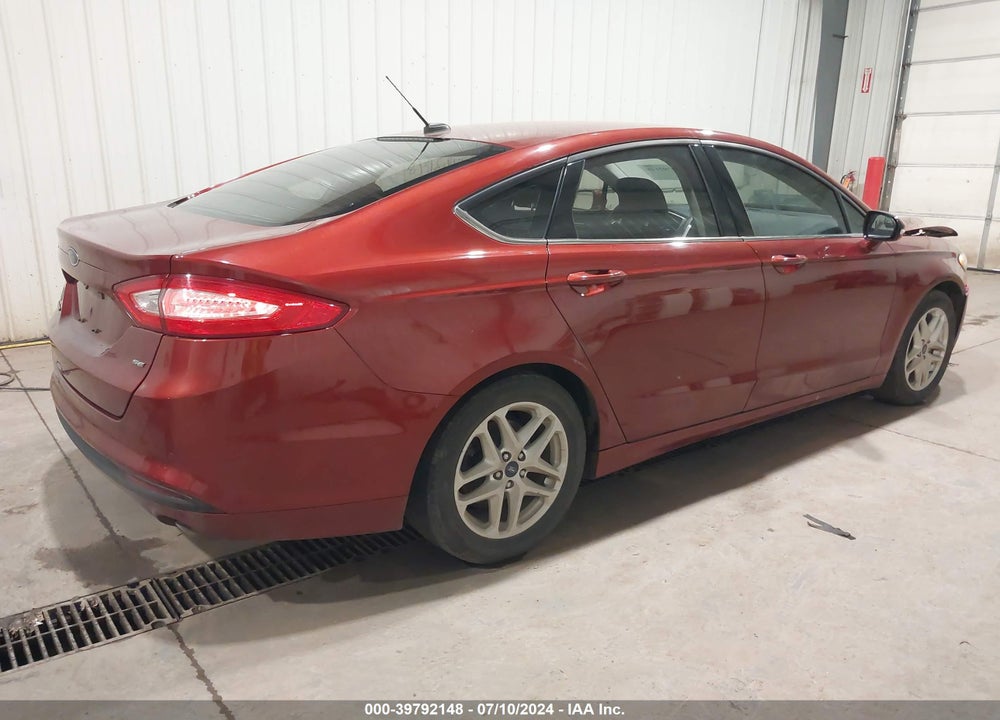 2014 FORD FUSION SE VIN: 3FA6P0H7XER136138