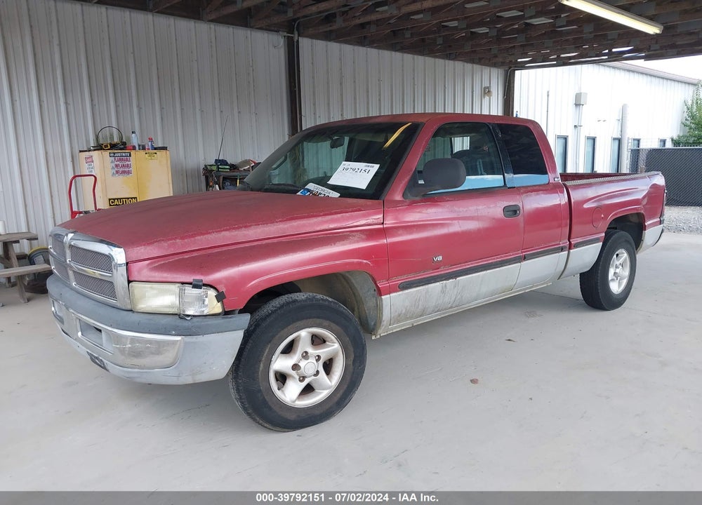 1998 DODGE RAM 1500 ST VIN: 3B7HC13Z5WG225528