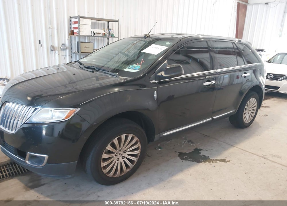 2013 LINCOLN MKX VIN: 2LMDJ8JK1DBL15620