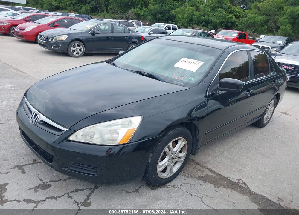 2007 HONDA ACCORD 2.4 SE VIN: 1HGCM55387A102458