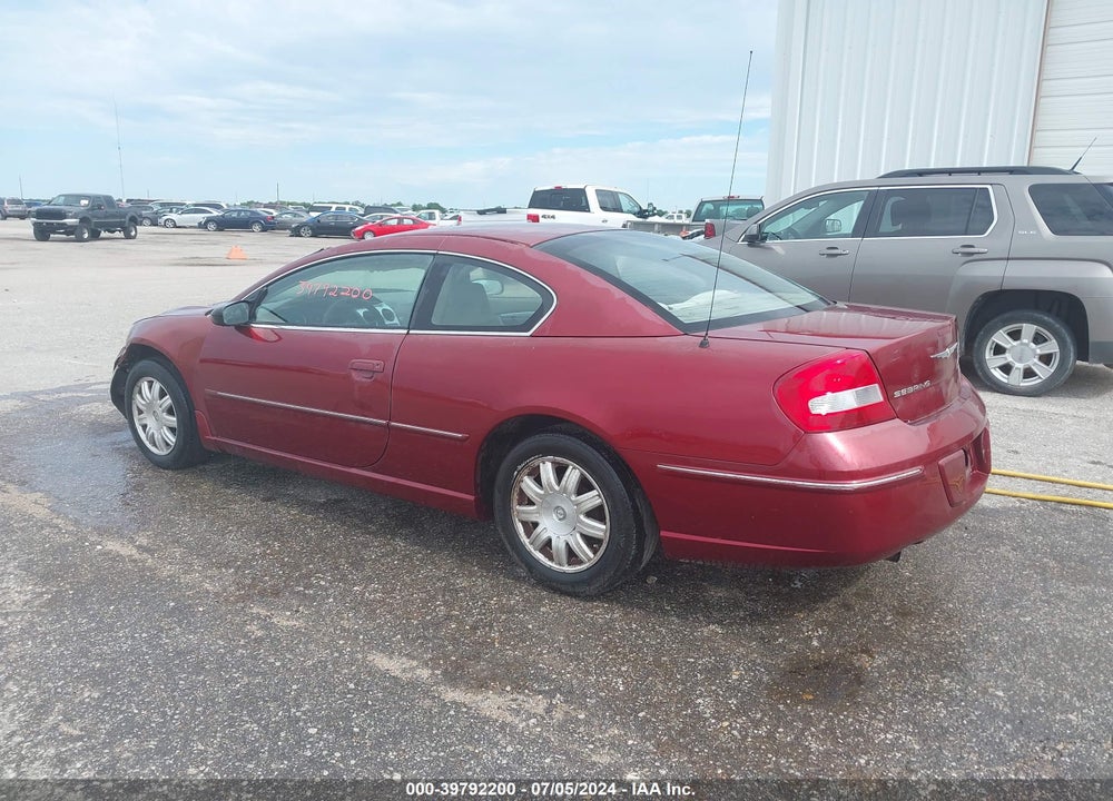 2004 CHRYSLER SEBRING VIN: 4C3AG42G54E079503