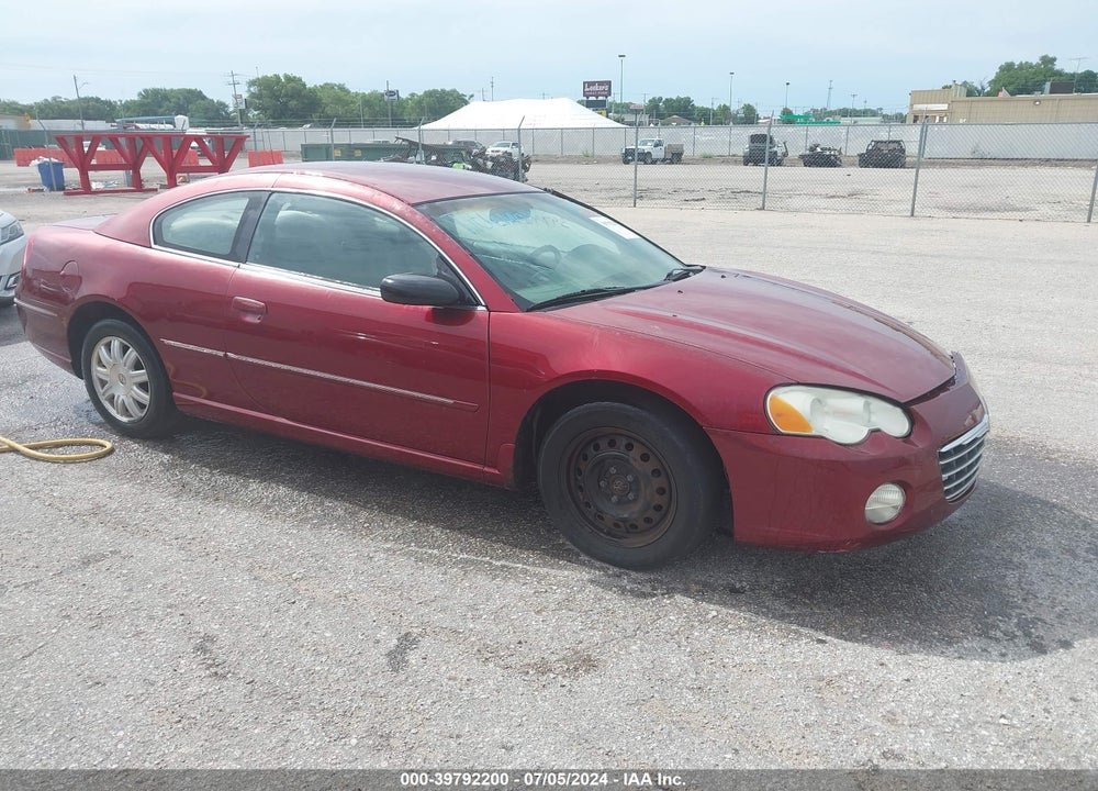 2004 CHRYSLER SEBRING VIN: 4C3AG42G54E079503