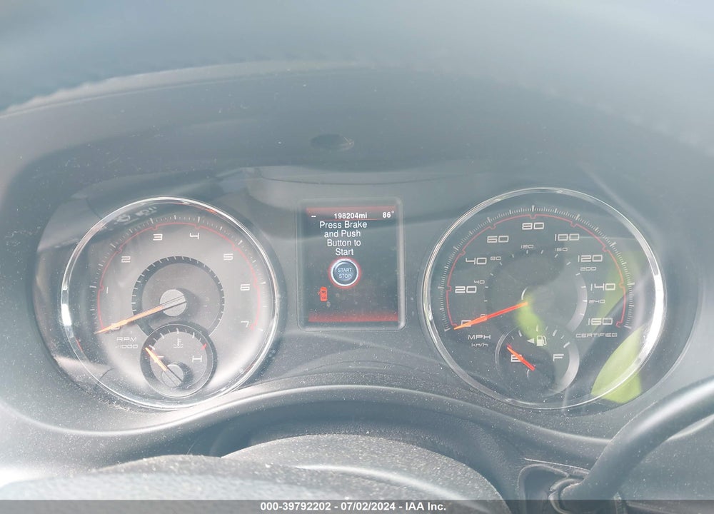 2014 DODGE CHARGER POLICE VIN: 2C3CDXAT5EH121388