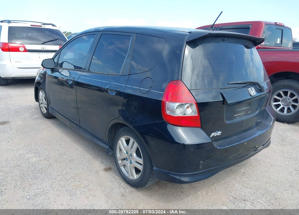 2008 HONDA FIT SPORT VIN: JHMGD38648S013765