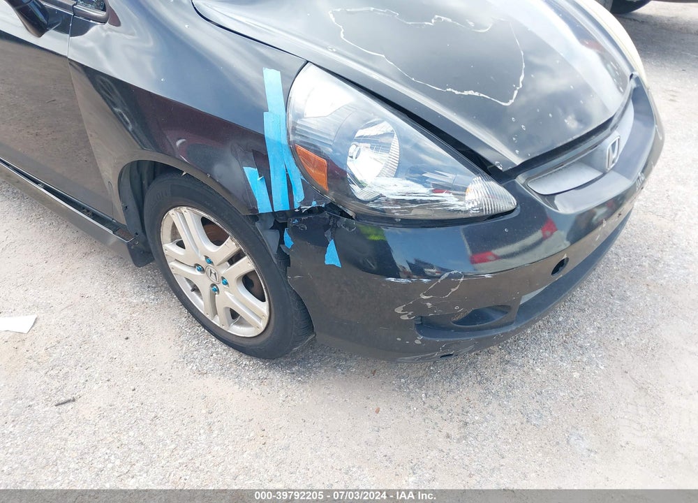 2008 HONDA FIT SPORT VIN: JHMGD38648S013765