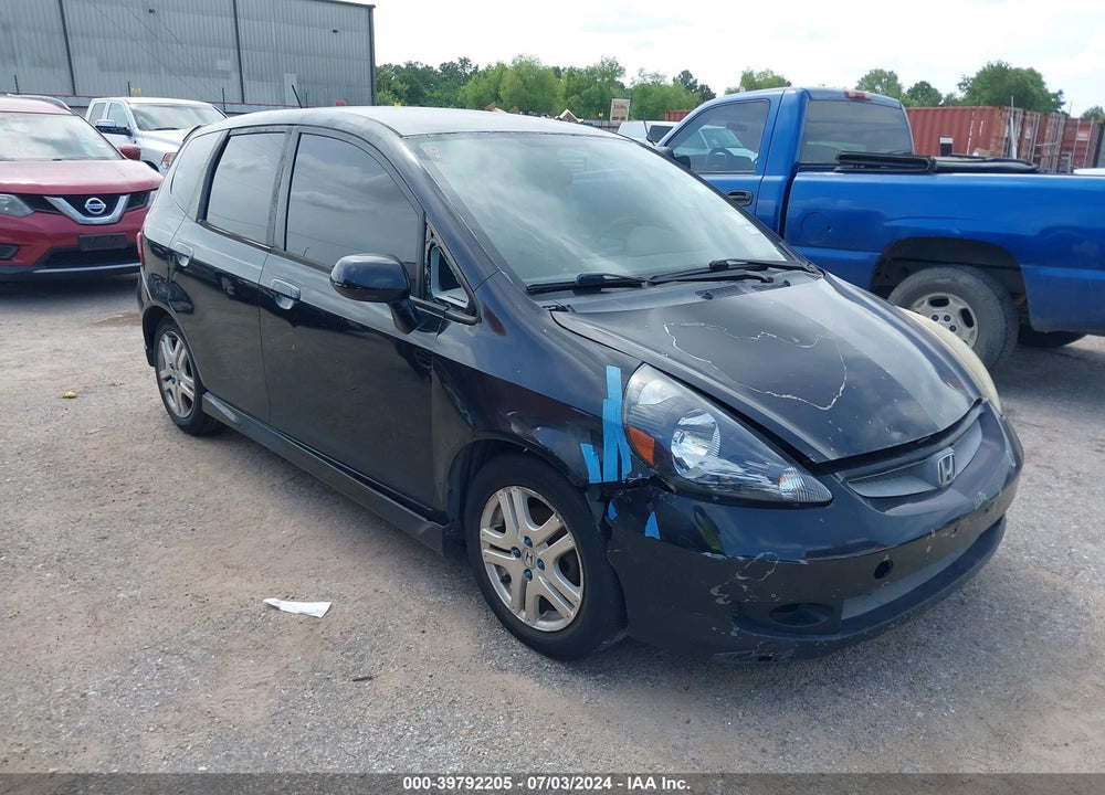 2008 HONDA FIT SPORT VIN: JHMGD38648S013765