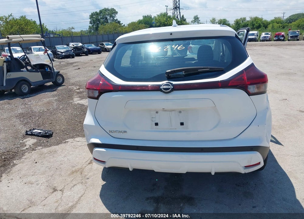 2022 NISSAN KICKS S XTRONIC CVT VIN: 3N1CP5BV0NL521604