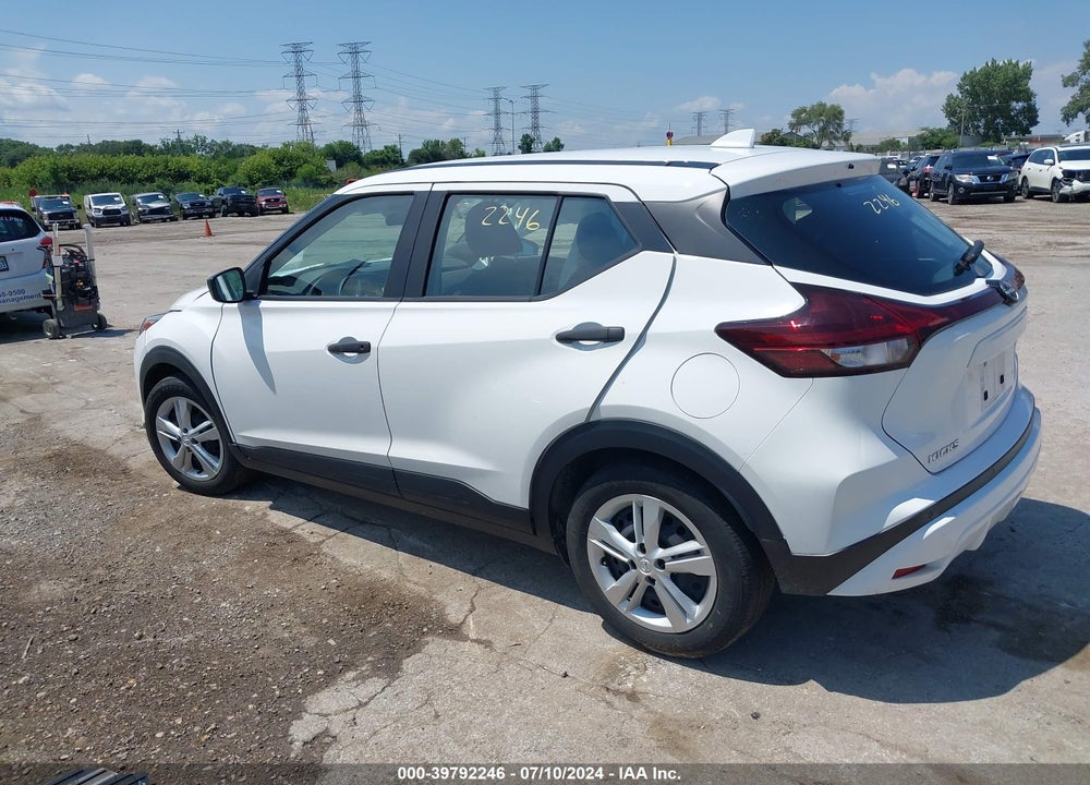 2022 NISSAN KICKS S XTRONIC CVT VIN: 3N1CP5BV0NL521604