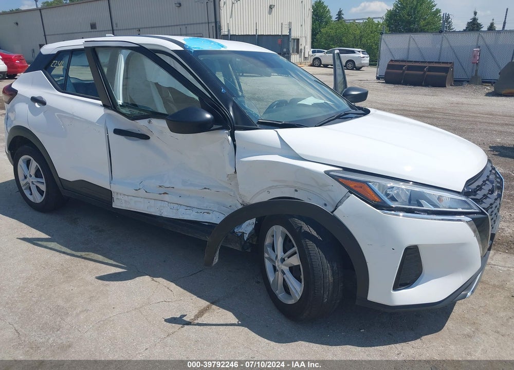 2022 NISSAN KICKS S XTRONIC CVT VIN: 3N1CP5BV0NL521604