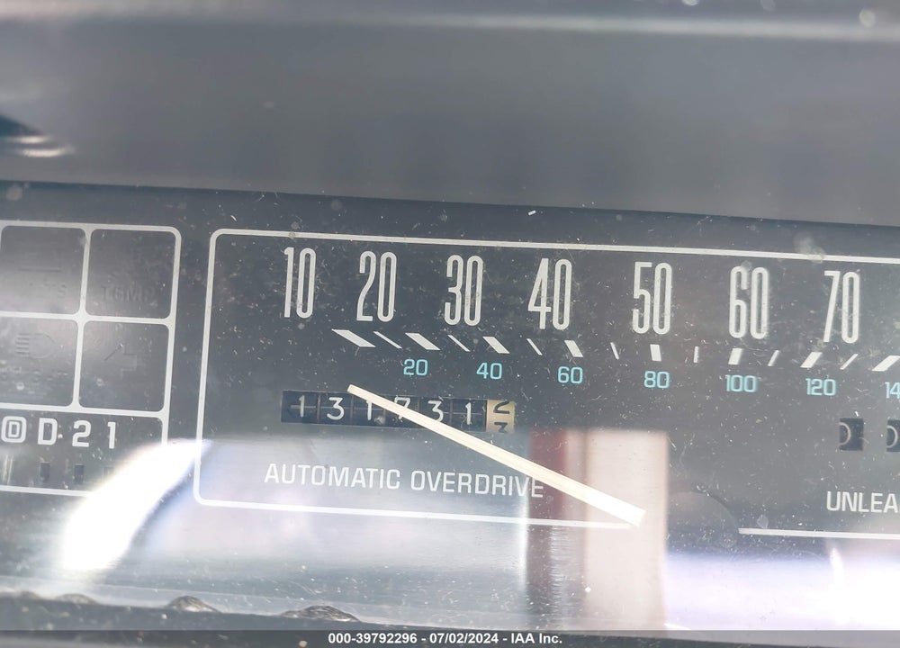 1992 BUICK LESABRE CUSTOM VIN: 1G4HP53L7NH429111
