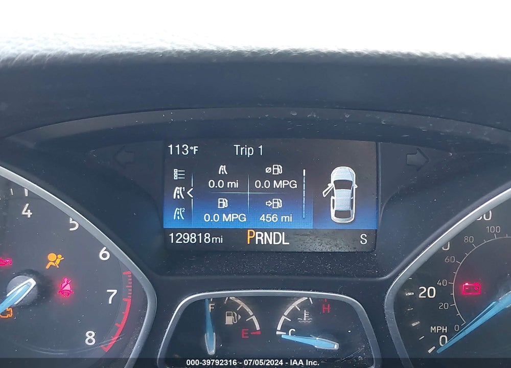 2016 FORD FOCUS SE VIN: 1FADP3F21GL393223