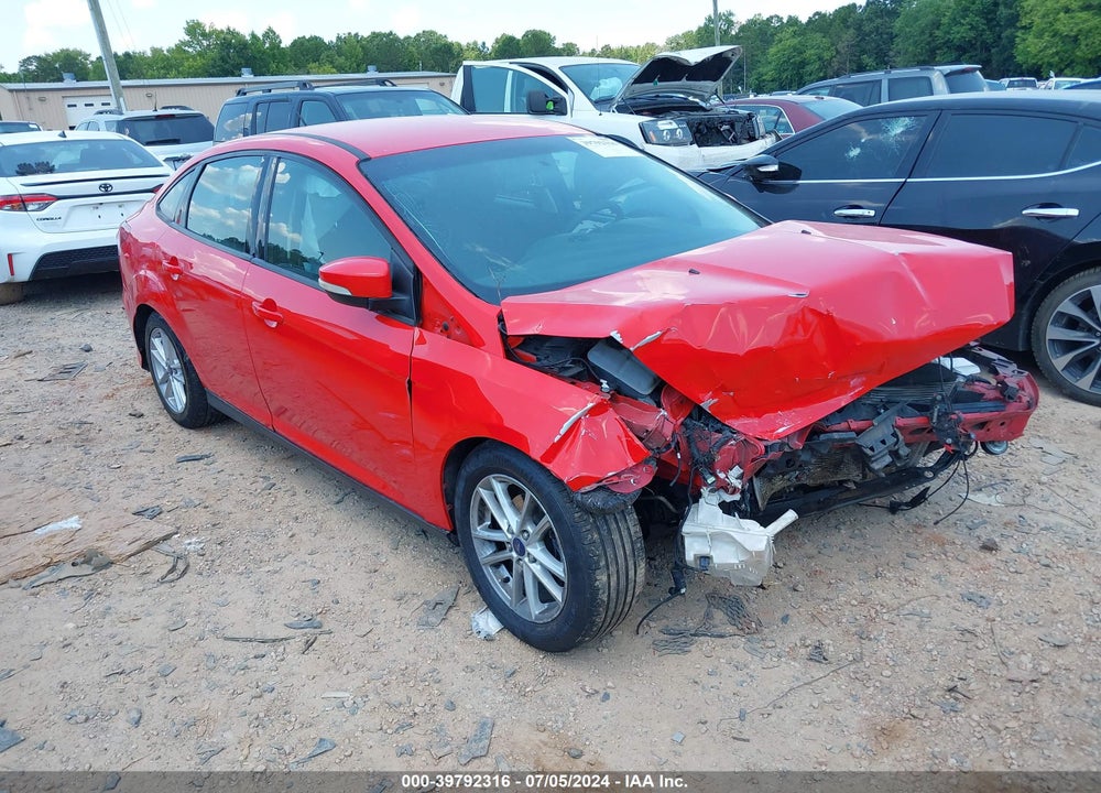2016 FORD FOCUS SE VIN: 1FADP3F21GL393223