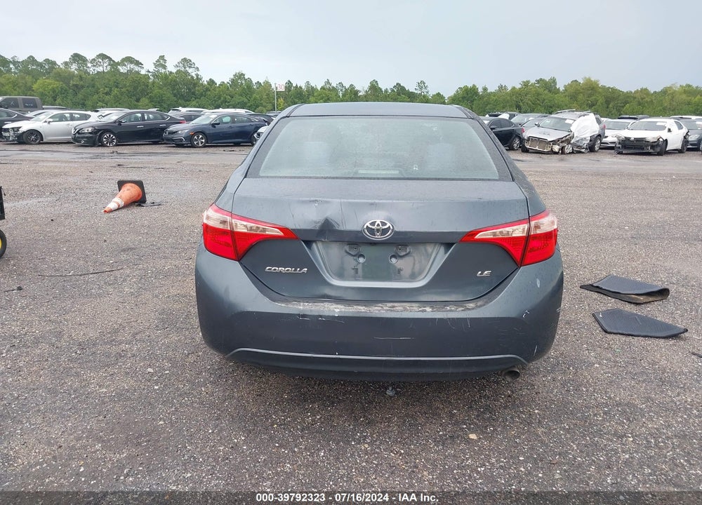 2017 TOYOTA COROLLA LE VIN: 5YFBURHE2HP710973