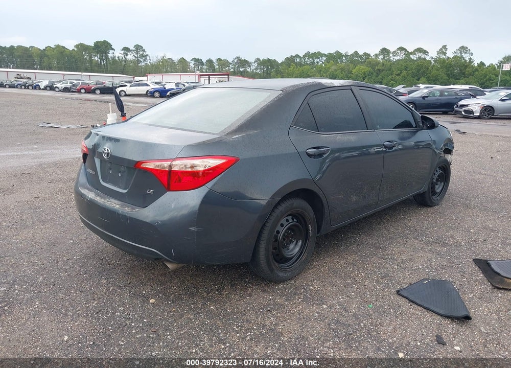 2017 TOYOTA COROLLA LE VIN: 5YFBURHE2HP710973