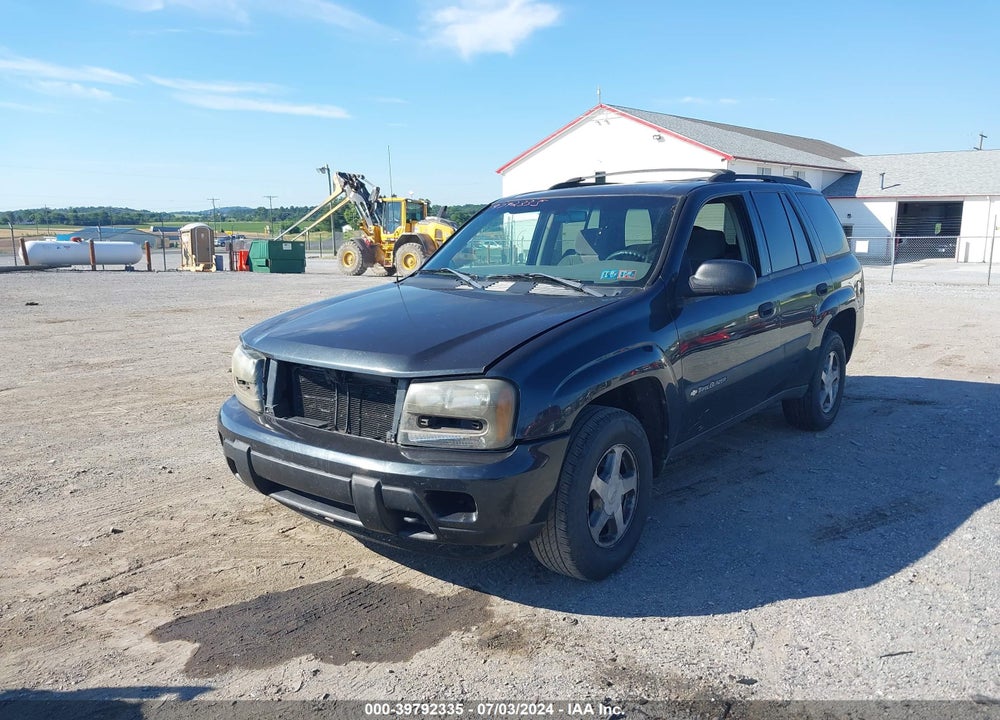 2004 CHEVROLET TRAILBLAZER LS VIN: 1GNDT13SX42230786