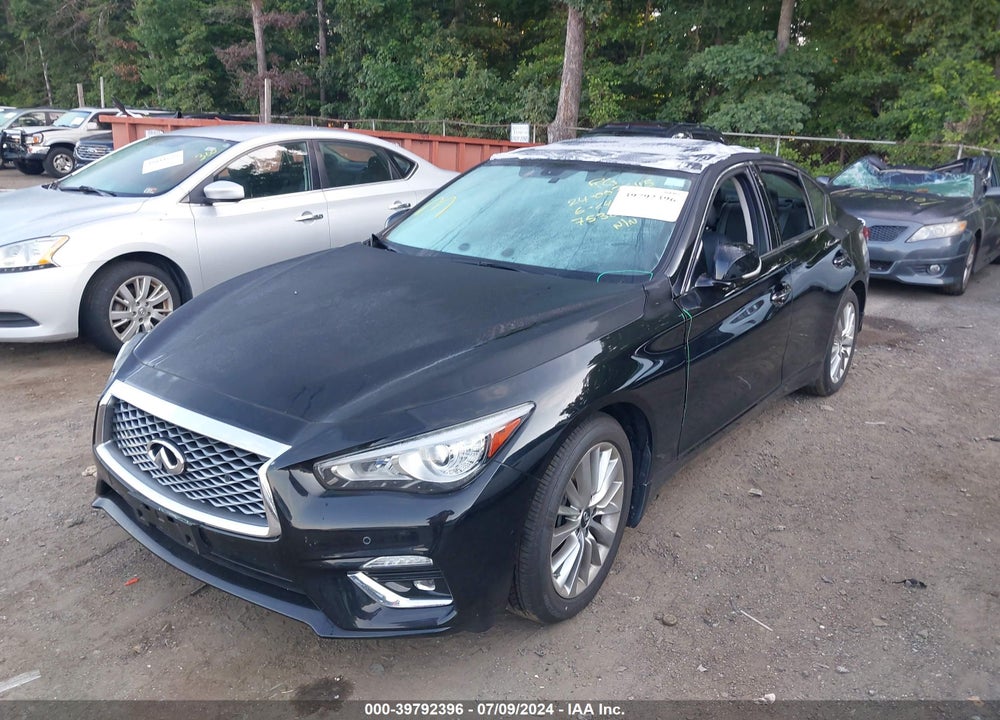 2021 INFINITI Q50 LUXE AWD VIN: JN1EV7BR3MM753051